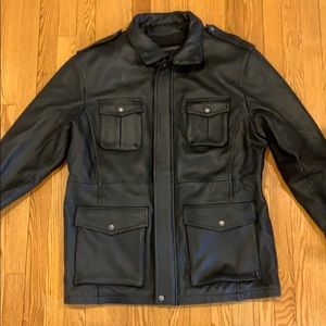 Men’s United Face New York Leather Jacket